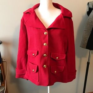 Joan Rivers 2X Medium powder Blue Jacket QVC